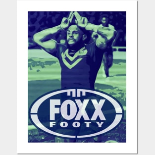 Bulldogs/Kangaroos - Josh Addo-Carr - FOXX FOOTY Posters and Art